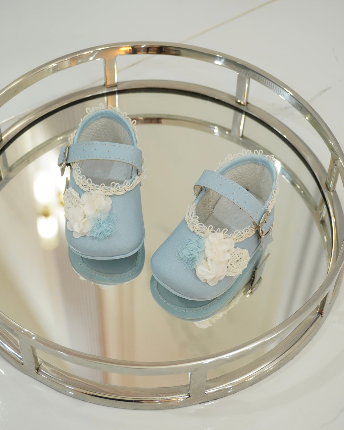 Zapato niña tela