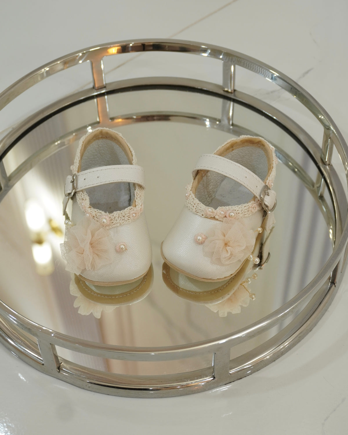Zapato niña tela