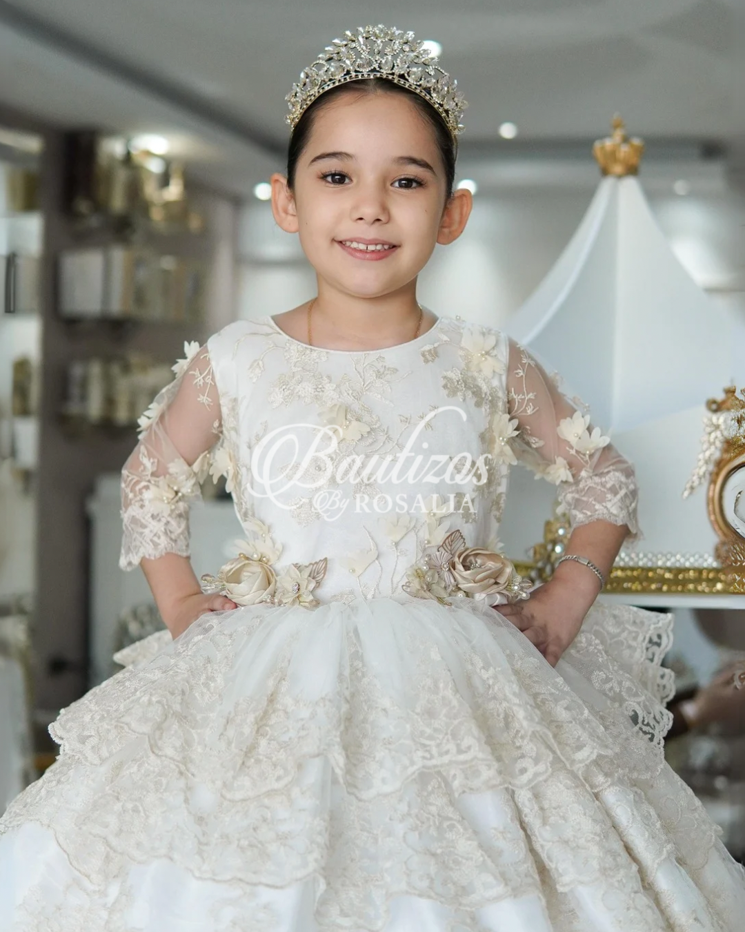 Vestido Seis Olanes
