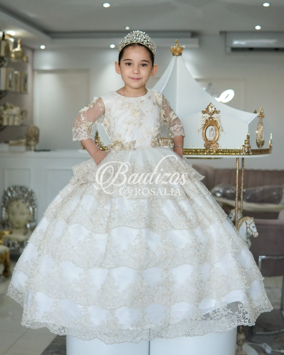 Vestido Seis Olanes