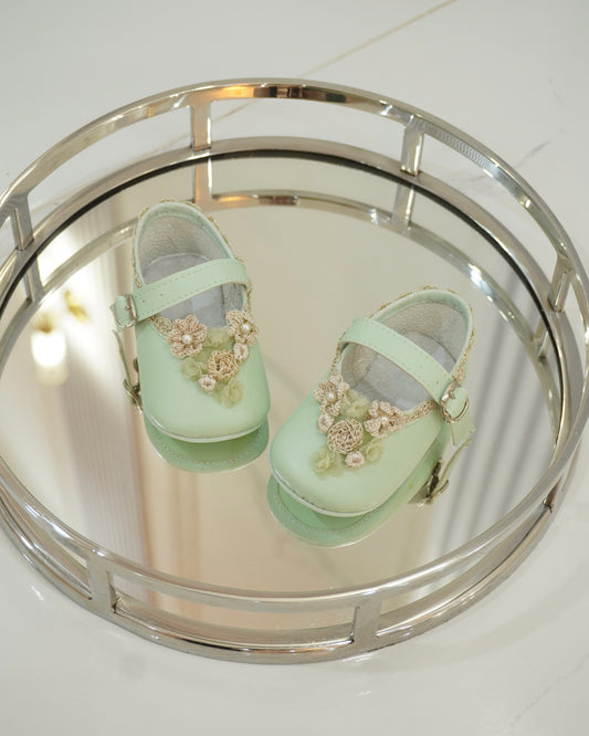 Zapato niña tela