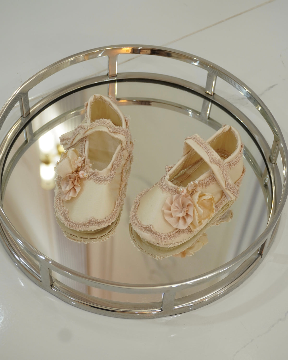 Zapato niña tela
