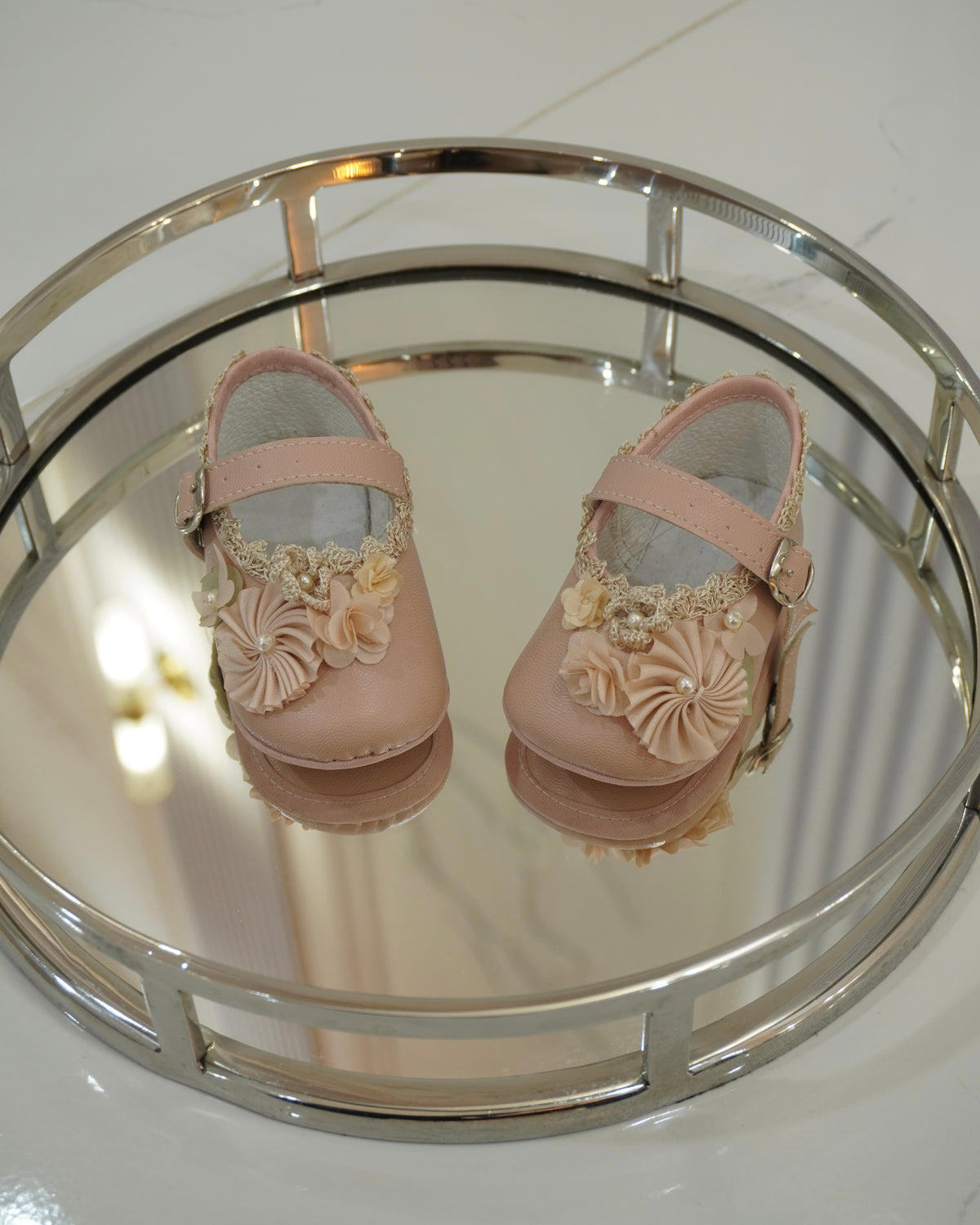 Zapato niña tela