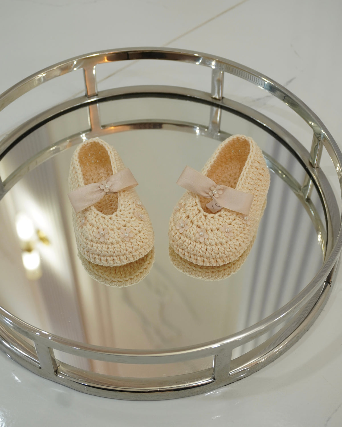 Zapatos de niña de tela